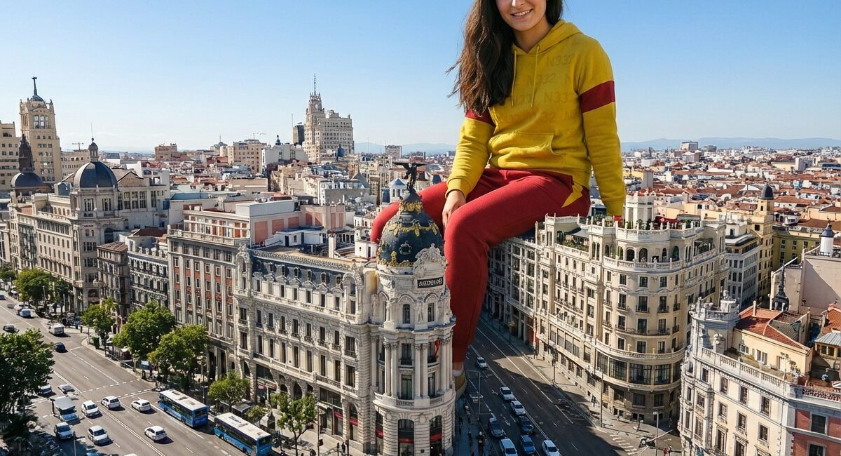 Riley Standing Out in Yellow