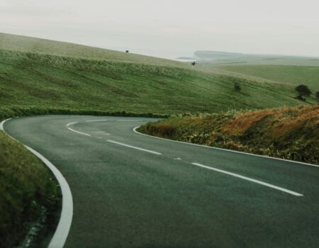 photo of an empty road